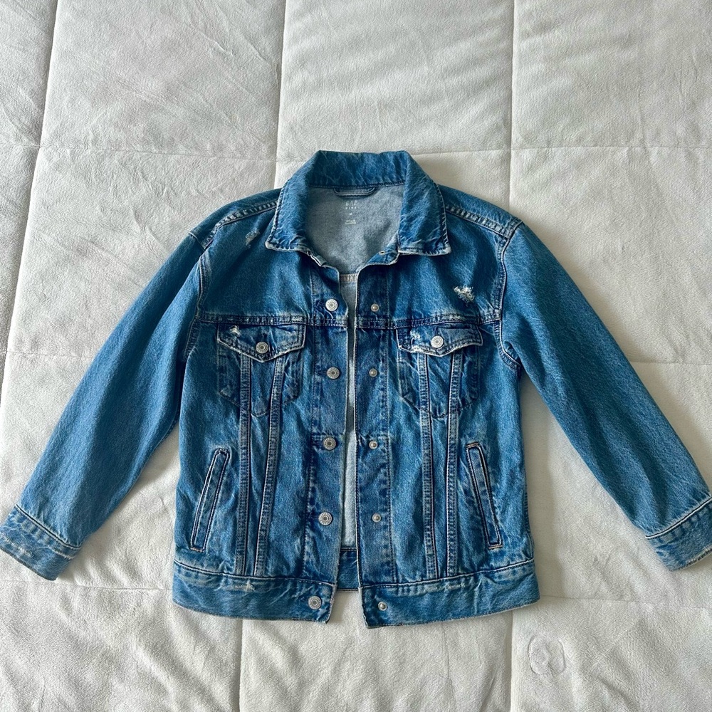 GAP Kids Oversized Denim Jacket
